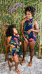 Mommy & Me Printed Short Jumpsuit
