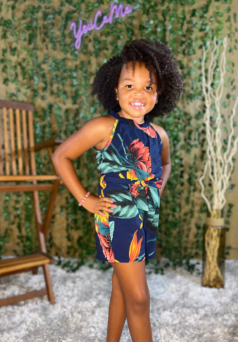 Mommy & Me Printed Short Jumpsuit