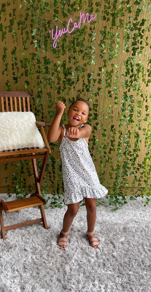 Mommy & Me Printed Ruffle Dress
