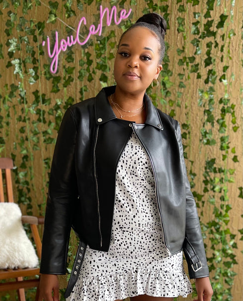 Mommy & Me Faux Leather Jacket