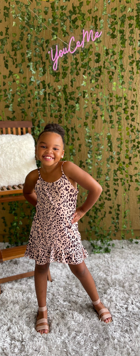 Mommy & Me Printed Ruffle Dress