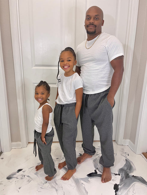 Matching Dark Gray Sweatpants