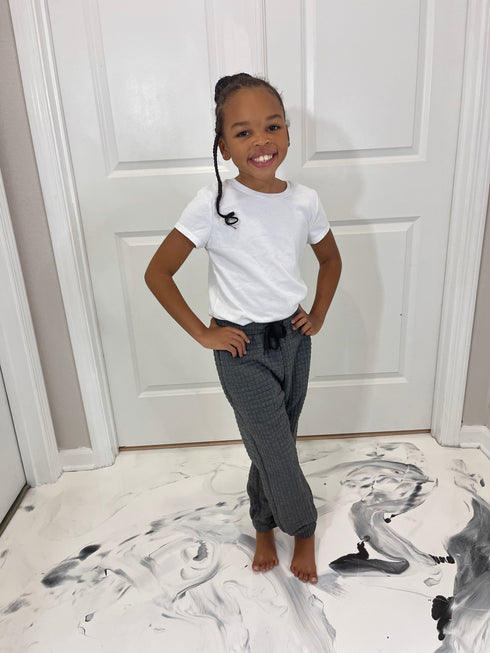 Matching Dark Gray Sweatpants