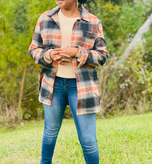 Mommy & Me Flannel Button-up